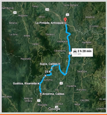 Carretera Cauyá - la Pintada